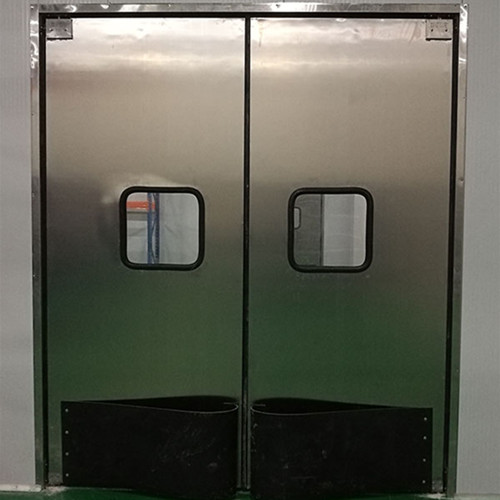 冷库自由撞击门